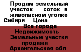 Продам земельный участок (40 соток) в живописном уголке Сибири. › Цена ­ 1 000 000 - Все города Недвижимость » Земельные участки продажа   . Архангельская обл.,Архангельск г.